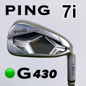 Ping G430 7 Iron Pin Men'S Single Item Green Dot - Picture 1 of 9