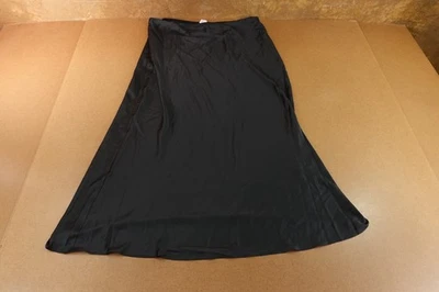 Maxi falda para mujer Victoria’s Secret talla XXL negra satinada nueva con etiquetas Foto 1 de 4