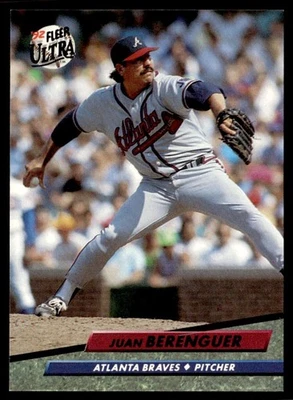 1992 Ultra Juan Berenguer Atlanta Braves #455 - Image 1 of 2