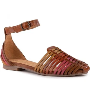 Seychelles Womens Bits N Pieces Strappy Leather Ankle Strap Shoes BHFO 4341 - Picture 1 of 2