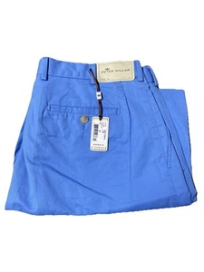 Pantalones Cortos Informales Peter Millar Para Hombres Azul Chino 100% Algodón Golf Para Hombre Talla 36 NUEVO - Imagen 1 de 19
