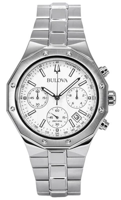 Orologio da uomo Bulova Precisionist Quartz Chronograph 96B408 100M - Immagine 1 di 4