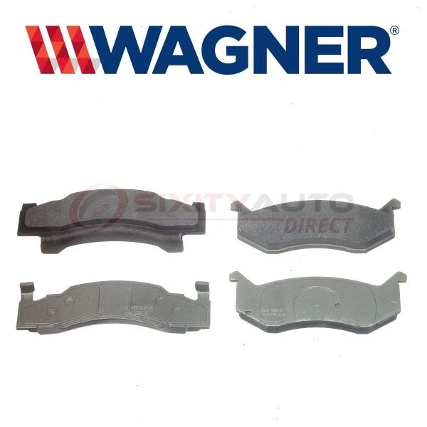 Wagner Brake Front Disc Brake Pad Set for 1973-1974 Dodge B100 Van - Braking rk Foto 1 de 4