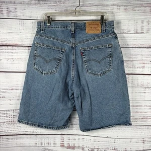 Denim blu vintage 1991 Levis 560 taglia 34 vestibilità ampia MADE IN USA (atto 34"x11") *1 - Foto 1 di 9