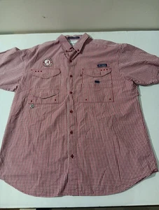 Alabama Crimson Tide Columbia PFG Super Bonehead belüftetes Angelhemd für Herren Large - Bild 1 von 10