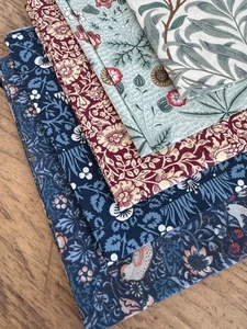 William Morris Cotton Fabric Bundle; perfect for quilting and crafting A/2 - Picture 1 of 4