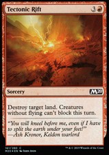 Tectonic rift Foil | NM/M | M20 Core Set Magic 2020 | Magic MTG