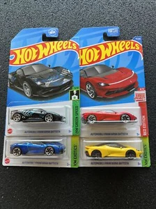 HOT WHEELS AUTOMOBILI PININFARINA BATTISTA Target Red Edition Exclusive Set - Picture 1 of 1