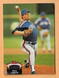 PAUL GIBSON NEW YORK METS #694 - TOPPS STADIUM CLUB NM-MT 1992 - Picture 1 of 2