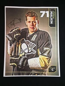 Evgeni Malkin Pittsburgh Penguins Autographed Photo - Picture 1 of 1