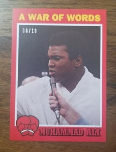 2021 Topps The People’s Champ MUHAMMAD ALI - War of Words - Card #31 - 08/10 - Picture 1 of 2