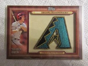 Topps Team Logo Patch 2005 Stephen Drew TLMP-SD Arizona Diamondbacks - Bild 1 von 2