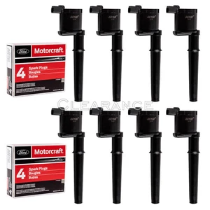 Motorcraft Spark Plug & Ignition Coil DG512 for Lincoln Navigator Blackwood Ford - Picture 1 of 7