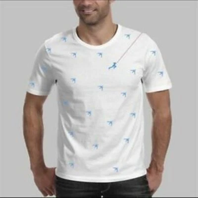 STEDMAN JUST CAUSE 3 White Mens Large T-Shirt TShirt TeeShirt