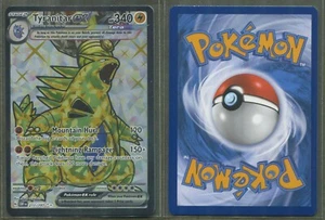 2023 Pokemon Scarlet & Violet Obsidian Flames Ultra Rare #211/197 Tyranitar ex - Picture 1 of 1