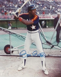 HANDSIGNIERTES 8x10 CESAR CEDENO Houston Astros Foto mit Echtheitszertifikat - Bild 1 von 1
