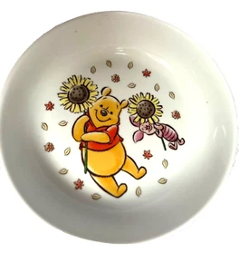 Disney Winnie the Pooh Maialino Girasole Servizio Pasta Piatto Ciotola Autunno NUOVO - Foto 1 di 9