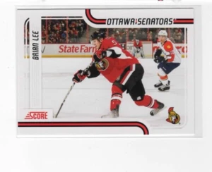 Brian Lee 11-12 Panini Score Hockey Base Common #329 Ottawa Senators - Imagen 1 de 1