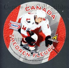1997-98 Kraft Peanut Butter Team Canada #7 Theo Fleury, Al MacInnis