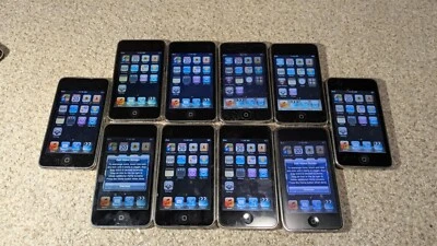 Apple iPod touch 2-3 generation 8, 16, 32, 64GB (10 piece lot W/ cord) - Image 1 of 3