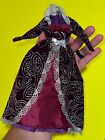 Barbie Doll FANCY PURPLE EVENING DRESS GOWN CLOTHING SILVER SPARKLES