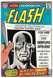 FLASH #167 VF+ 8.5 High Grade Origin Key Issue! Kid Flash Back-Up Story - Picture 1 of 2