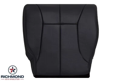 2000 2001 Dodge Ram 3500 SLT -Driver Side Bottom Leather Seat Cover DK DARK GRAY - Image 1 of 4