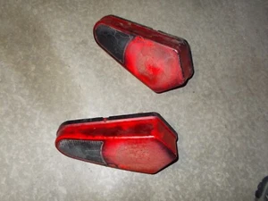 2006 Polaris Sportsman 800 Weathered Left Right Tail Light Lens Lenses Side - Foto 1 di 2