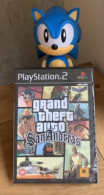 Grand Theft Auto San Andreas Ps2 ♡ Brand New Black Case - Sealed - Complete - Image 1 of 3