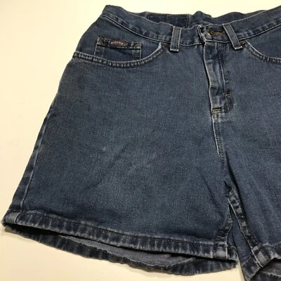 Pantalones Cortos Riders Para Mujer Talla 8M Cintura Alta Denim Jean Midi Azul Lavado Oscuro Elástico Foto 1 de 4