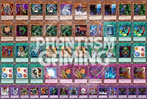 Chaos Control Deck Trap Dustshoot Mirror Force Thunder Dragon Yugioh - Picture 1 of 1