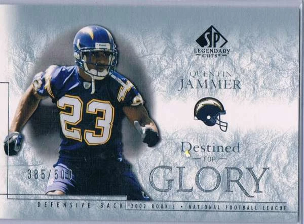 2002 SP Legendary Cuts #142 Quentin Jammer  - Image 1 of 1