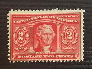 US Stamps - SC# 324 - MH - Catalog Value $22.50 - Picture 1 of 2
