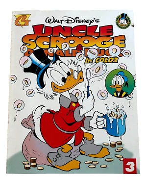 Tío Scrooge y Donald Duck en color #3 - Gladstone Comics - 1996 Foto 1 de 2