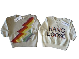 Gymboree Sweatshirts Jungen 0-3m 2-teiliges Set Pullover Hang Loose Rundhals - Bild 1 von 3