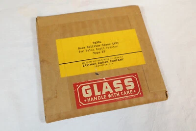 柯达光束分离器玻璃 (NS) 适用于 Velox 快速打印机,IV 型 #78516 未开封 — 第 1/3 张图片