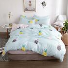 3D Black Pineapple ZHUA3353 Bed Pillowcases Quilt Duvet Cover Set Queen King Zoe