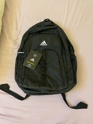 Adidas Prime 6 Unisex Backpack - Black, White - Image 1 of 2