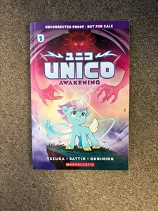 Unico Awakening Uncorrected Proof Scholastic Graphic Novel - Picture 1 of 1