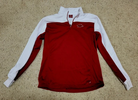Arkansas Razorbacks Women's 1/4 Zip Pullover Cover