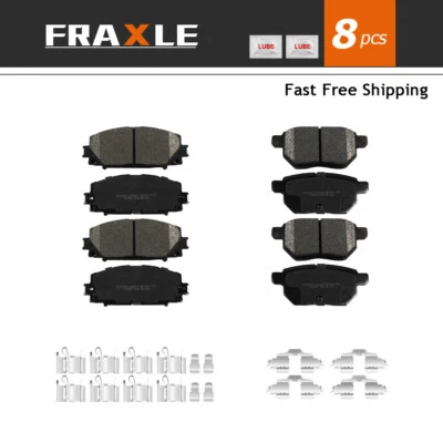 Pastillas de freno delanteras traseras de cerámica para Toyota Prius 2010-2013 2011-2017 Lexus CT200H Foto 1 de 4