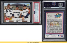 1993 Upper Deck Doug Drabek Craig Biggio Jeff Bagwell PSA Authentic PSA/DNA Cert