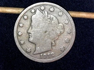 1912 United States Liberty "V" Nickel - Fine F+/- 001823 - Bild 1 von 2