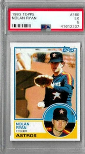 1983 Topps Nolan Ryan PSA 5 - Picture 1 of 2