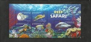 2018   REEF SAFARI { STANDARD ISSUE] SHEET M.N.H. - Foto 1 di 1