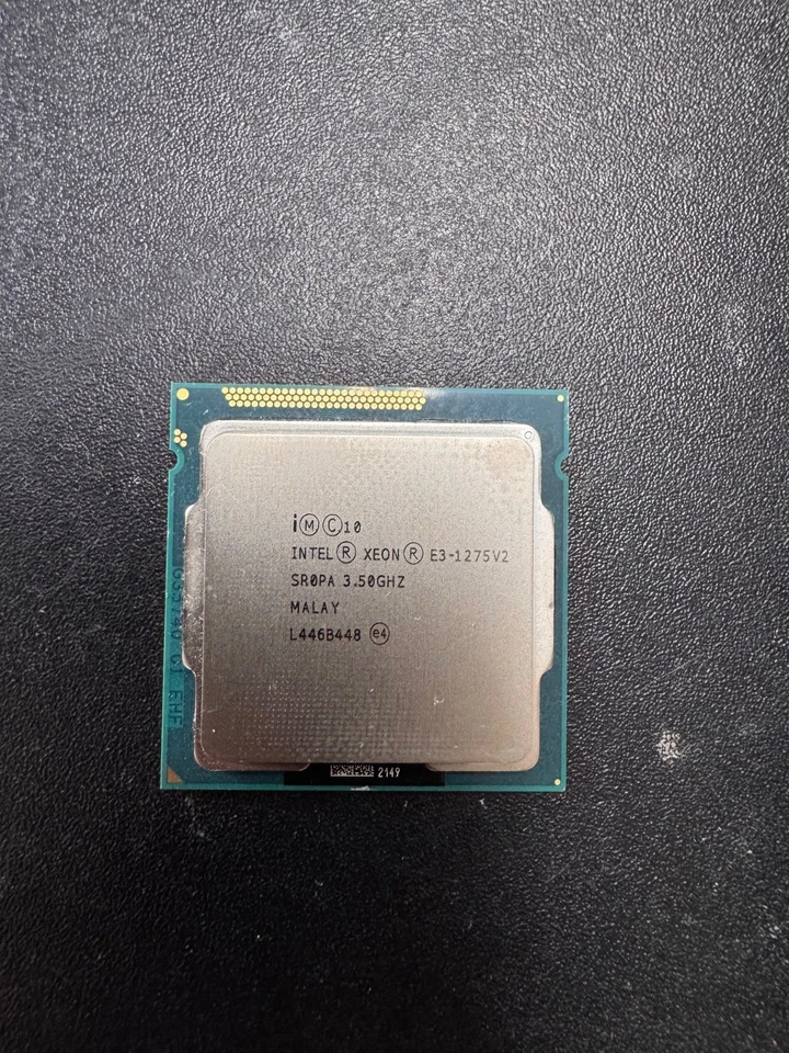 Intel Xeon E3-1275 V2 Quad Core 3.5GHz LGA 1155 CPU Processor SR0PA E3-1275V2 - Image 1 of 1