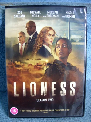 Lioness Season 2 (DVDR2) 3Discs 2025 Zoe Zaldana 375mins (BARGAIN - Image 1 of 4
