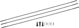 Zipp Straight Pull Spokes and Nipples, CXRay 258mm Black, 3-pack - Picture 1 of 1