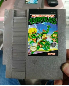 Teenage Mutant Ninja Turtles Nintendo NES Game 80s vintage - Picture 1 of 1
