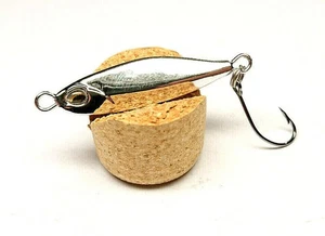 Micro cuchara giratoria 35 mm 5,8 g lanzamiento lento poco profundo trucha salmón perca cebo chub - Imagen 1 de 5